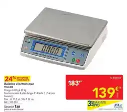 METRO Dim - balance électronique offre