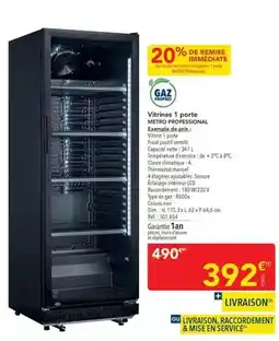 METRO Metro - vitrines 1 porte offre