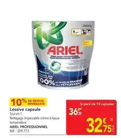 METRO Ariel - lessive capsule offre