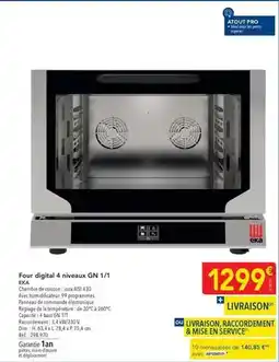 METRO Eka - four digital 4 inveaux gn 1/1 offre