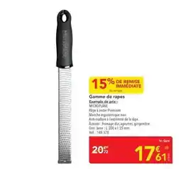 METRO Dim - gamme de rapos offre