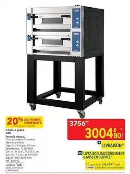 METRO Tous - foura à pizza oen offre