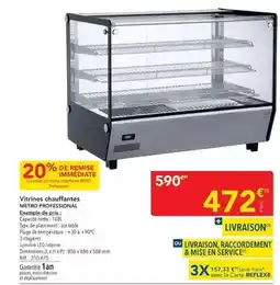 METRO Metro - chauffantes offre