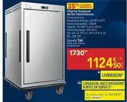 METRO Metro - chariot banquet offre