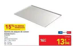 METRO Dim - gamme de plaques de cuisson offre