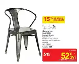 METRO Gamme iron offre