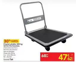 METRO Metro - chariot pliable offre