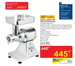 METRO Metro - hachoir gmg1100 offre