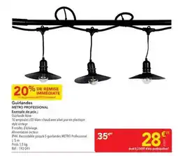 METRO Metro - guirlandés offre