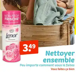 Wibra LENOR Nettoyer ensemble offre