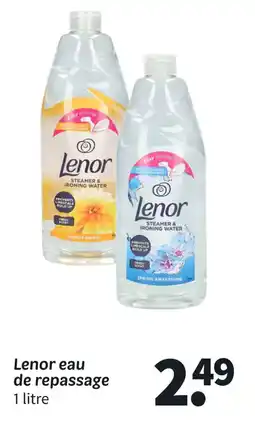 Wibra LENOR eau de repassage offre