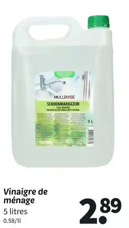 Wibra Vinaigre de ménage offre