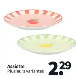 Wibra Assiette offre
