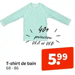 Wibra T-shirt de bain offre