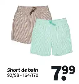 Wibra Short de bain offre