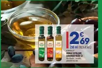 ALDI Huile D'olive Aromatisée D'antelli offre