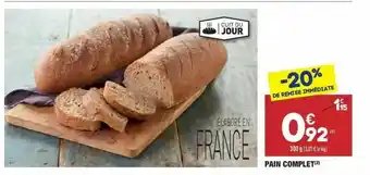 ALDI Pain Complet offre