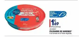 ALDI Pilchards De Harengs Les Doris offre