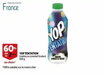 Auchan Yop Tentation offre