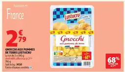 Auchan Gnocchi aux pommes de terre Lustucru offre