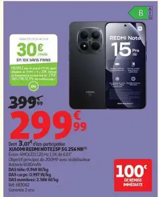 XIAOMI REDMI NOTE15P 5G 256 NR