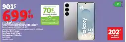 Auchan SMARTPHONE SAMSUNG S25 5G 128GO offre