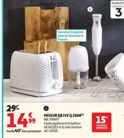 Auchan MIXEUR QILIVE Q.5668 offre