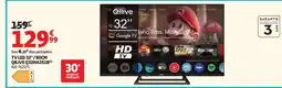 Auchan TV LED 32/80CM QILIVE Q32HA2A51B offre