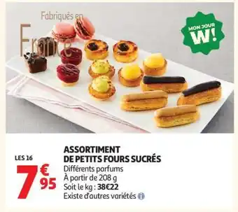 Auchan Assortiment De Petits Fours Sucrés offre