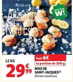 Auchan Noix De Saint-Jacques offre