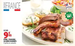 Auchan Porc : Travers Ou Ribs Marinés offre