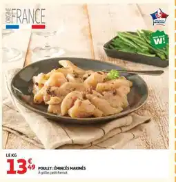 Auchan Poulet : Émincés Marinés offre