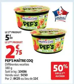 Auchan PEP'S MAÎTRE COQ offre
