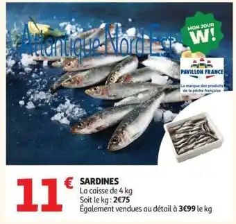 Auchan Sardines offre