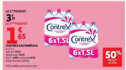 Auchan CONTREX EAU MINÉRALE offre
