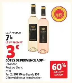 Auchan Côtes De Provence Aop offre