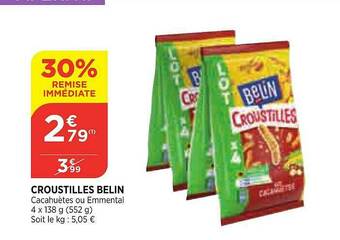 Bi1 Croustilles Belin offre