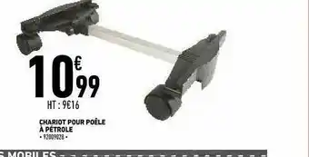 Brico Cash Chariot Pour Poêle à Pétrole offre
