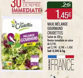 Match Maxi mélange gourmand offre