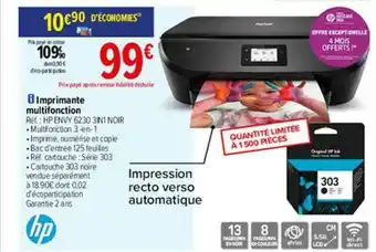 Carrefour Imprimante Multifonction Hp offre