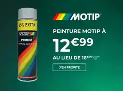 Feu Vert Motip - peinture offre