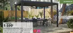 Bricomarché Dim - pergola bioclimatique / hula offre