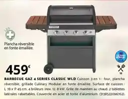 Bricomarché Barbecue gaz 4 series classic wld offre
