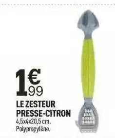 Le Zesteur Presse-citron