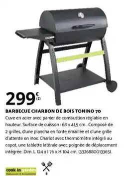 Bricomarché Dim - barbecue charbon de bois tonino offre