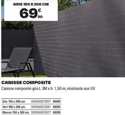 Brico Dépôt Canisse composite offre