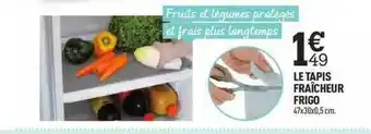 Centrakor Le Tapis Fraîcheur Frigo offre