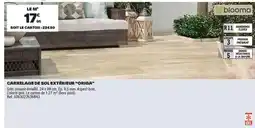 Brico Dépôt Blooma - carrelage de sol extérieur origia offre