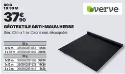 Brico Dépôt Dim - geotextile anti-mauv.herbe offre