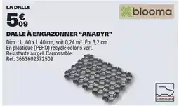 Brico Dépôt Dim - dalle à engagzonnier offre